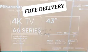 Photo - Hisense 43" A6series Uhd Smart Tv