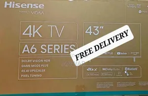 Hisense 43" A6series Uhd Smart Tv