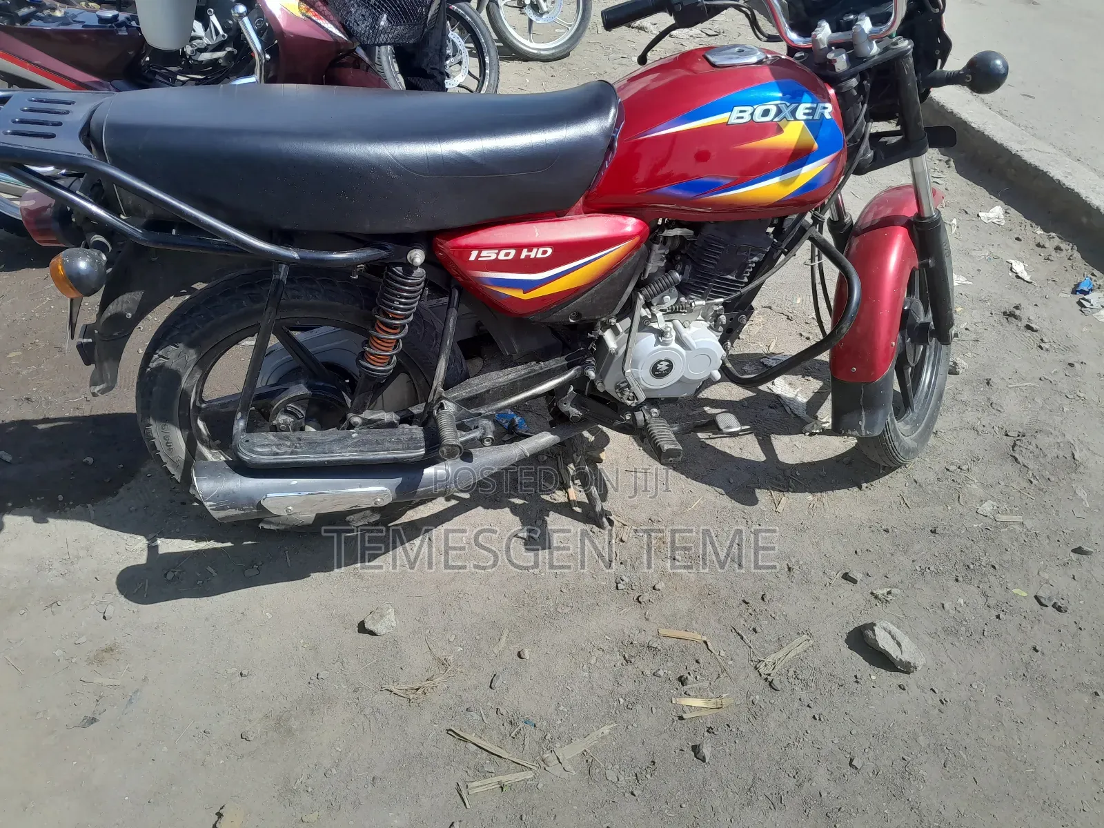 New Bajaj Boxer 150 UG 2021 Red