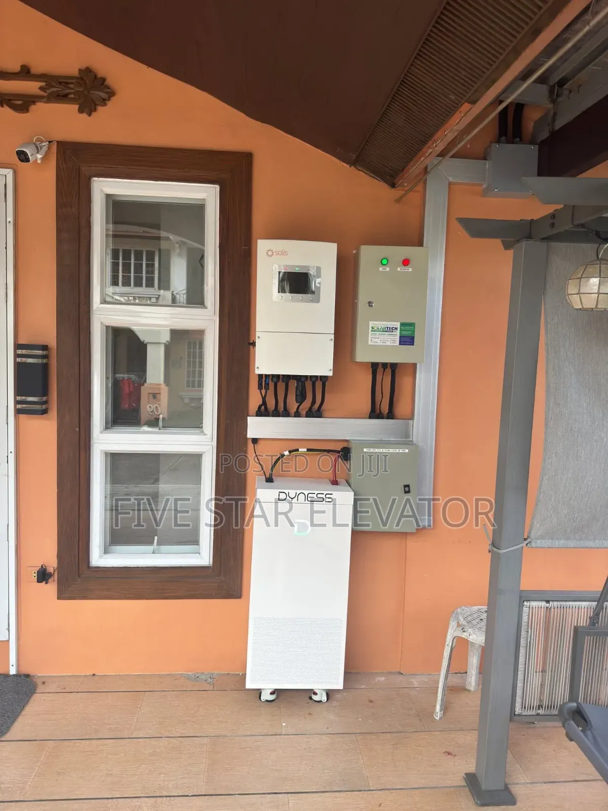 5kw Srne Hybrid Inverter + 5kwh Srne Lithium Batteryy+4pcs-590w Solar