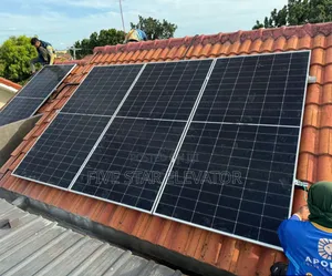 5kw Srne Hybrid Inverter + 5kwh Srne Lithium Batteryy+4pcs-590w Solar