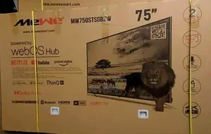 Photo - Mewe 75" Webos Hub Uhd Smart Tv