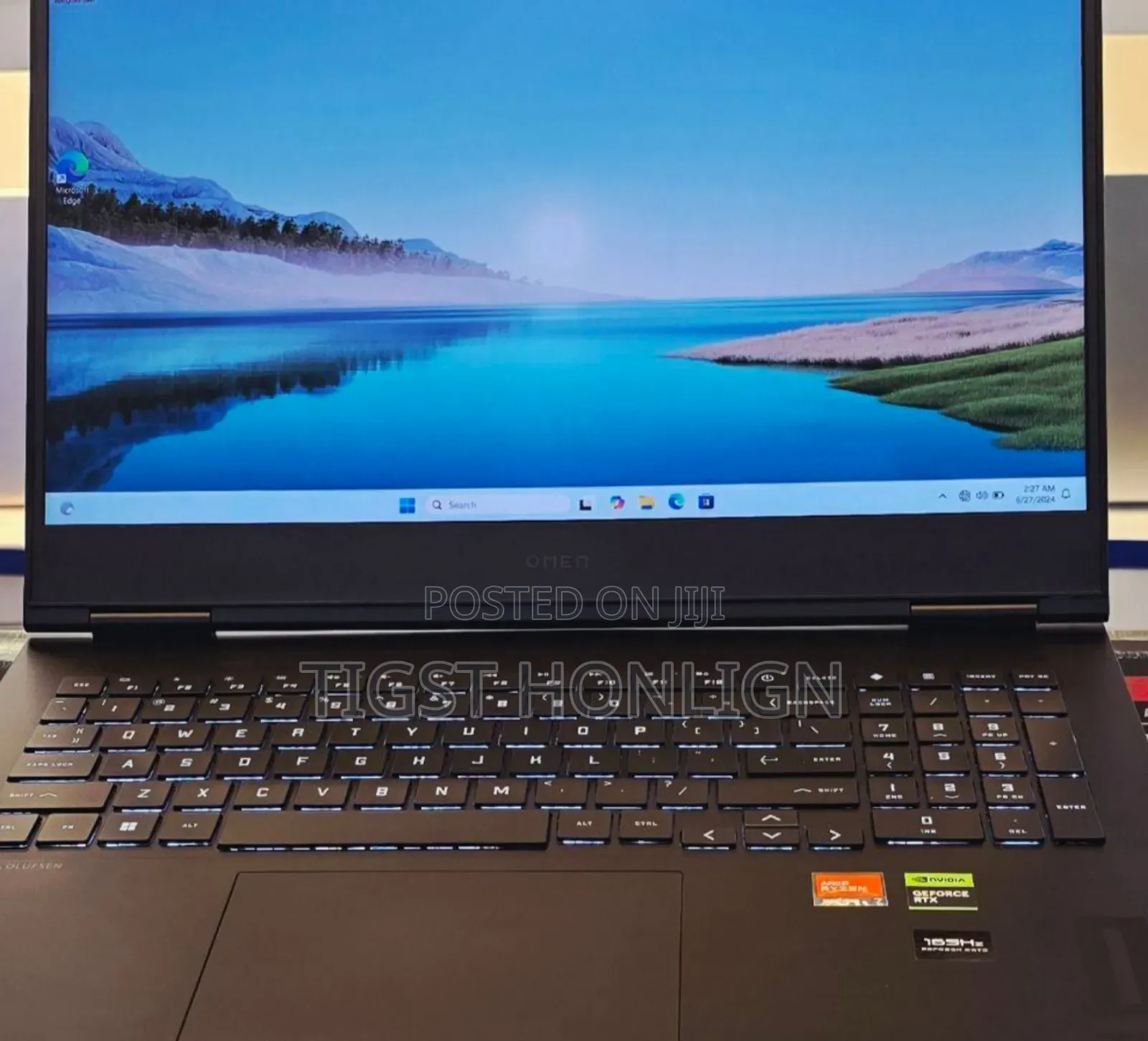 New Laptop HP Omen 16 16GB AMD Ryzen 7 SSD 1T