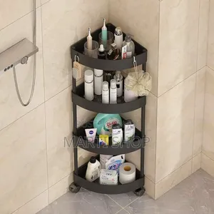 Photo - Optico 4-layer Shower Caddy Corner Shelves