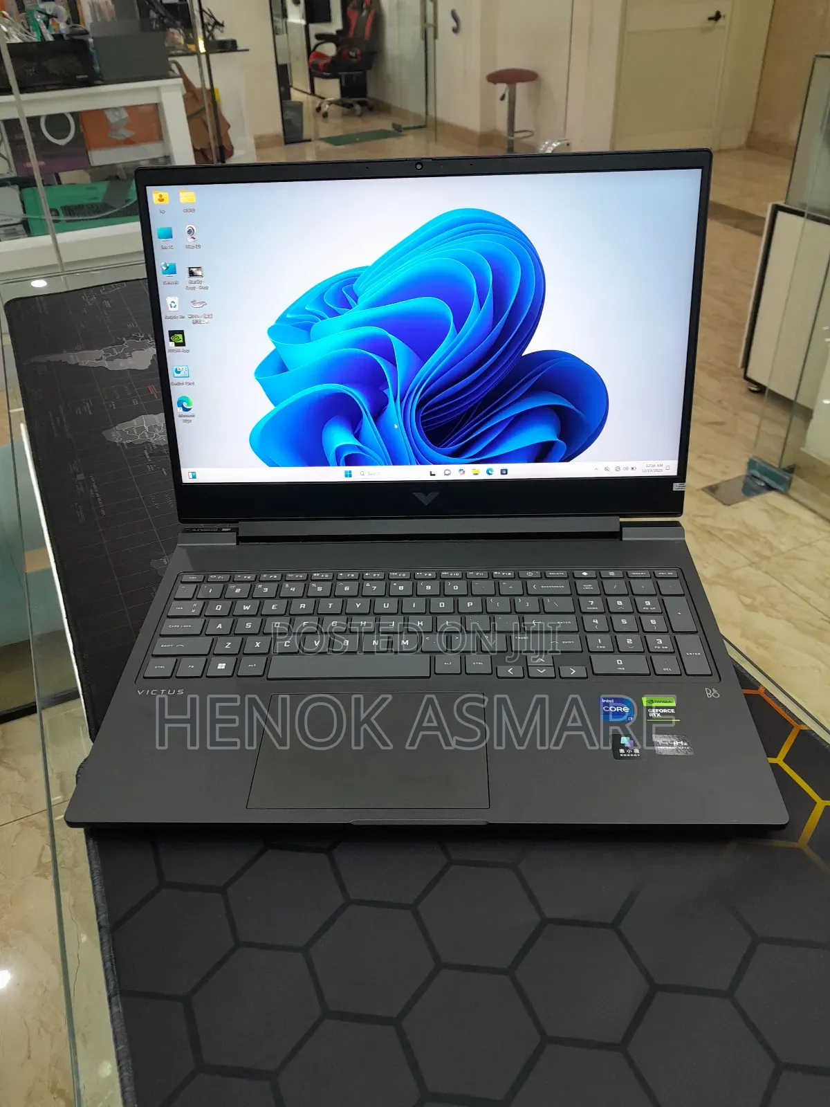 New Laptop HP Victus 16 16GB Intel Core I7 SSD 512GB