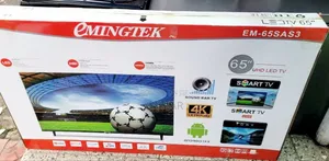 Photo - E-Mingtek 65" Uhd Smart Android Tv New 2025