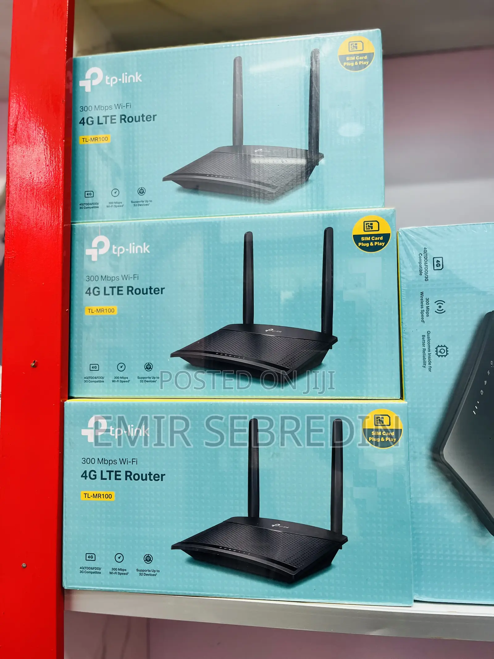 Tp-Link Mr 100 4g Lte Sim Card Support 300mb/S Wifi Router