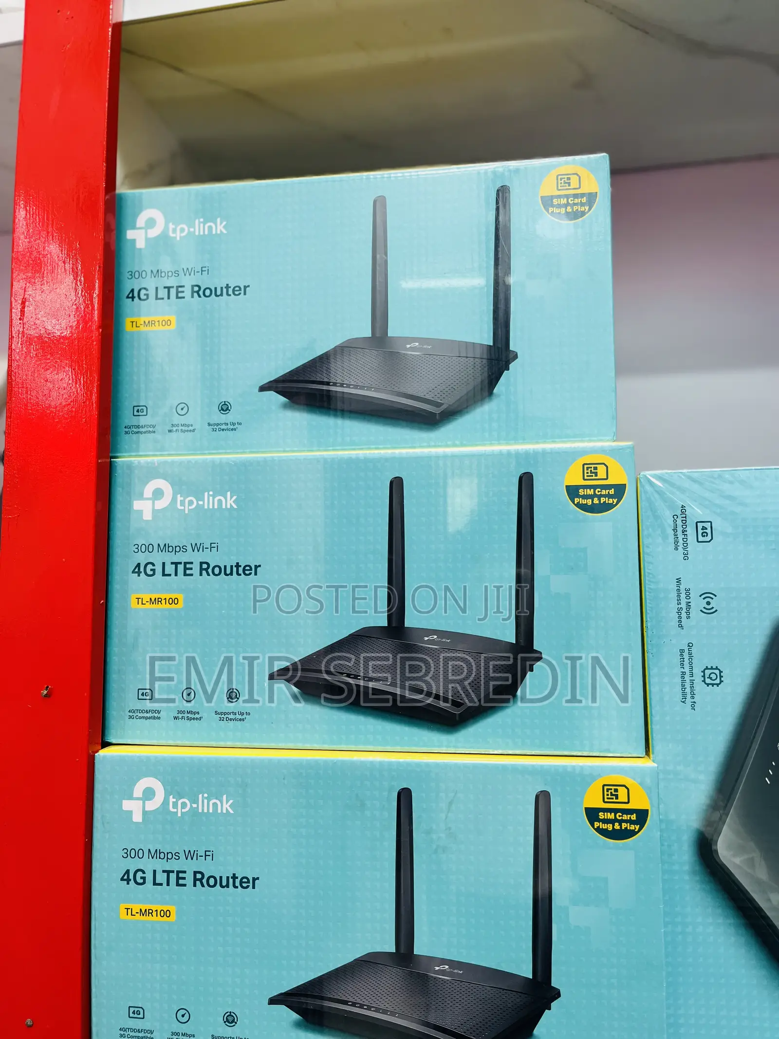 Tp-Link Mr 100 4g Lte Sim Card Support 300mb/S Wifi Router
