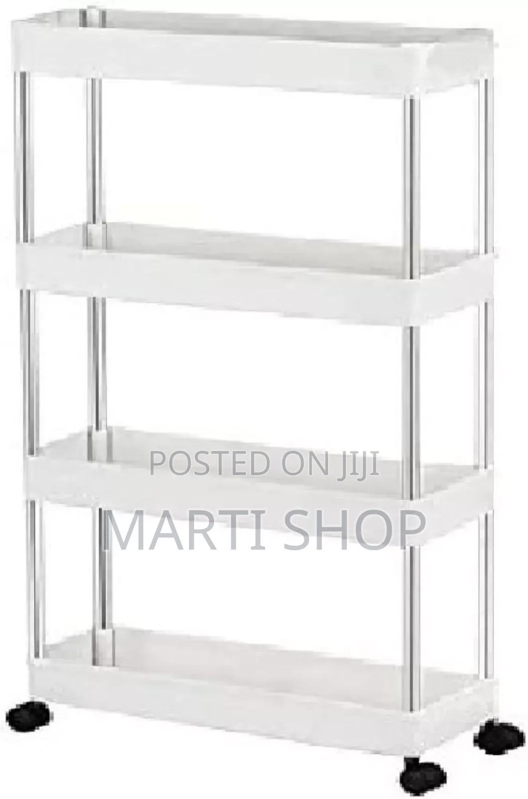 4-layer Movable Kitchen Storage Rack/Shelf