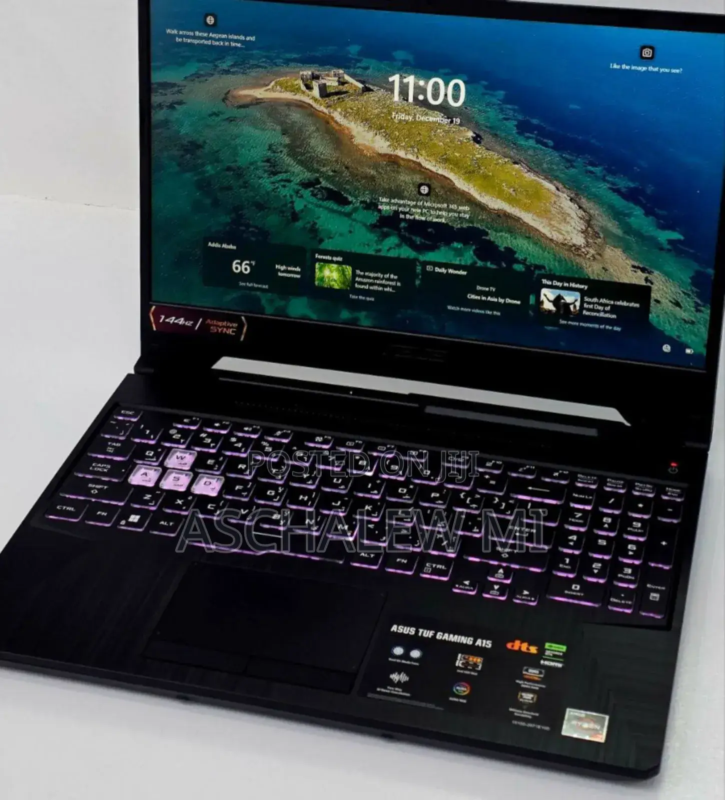New Laptop Asus TUF Gaming A15 16GB AMD Ryzen 7 SSD 512GB