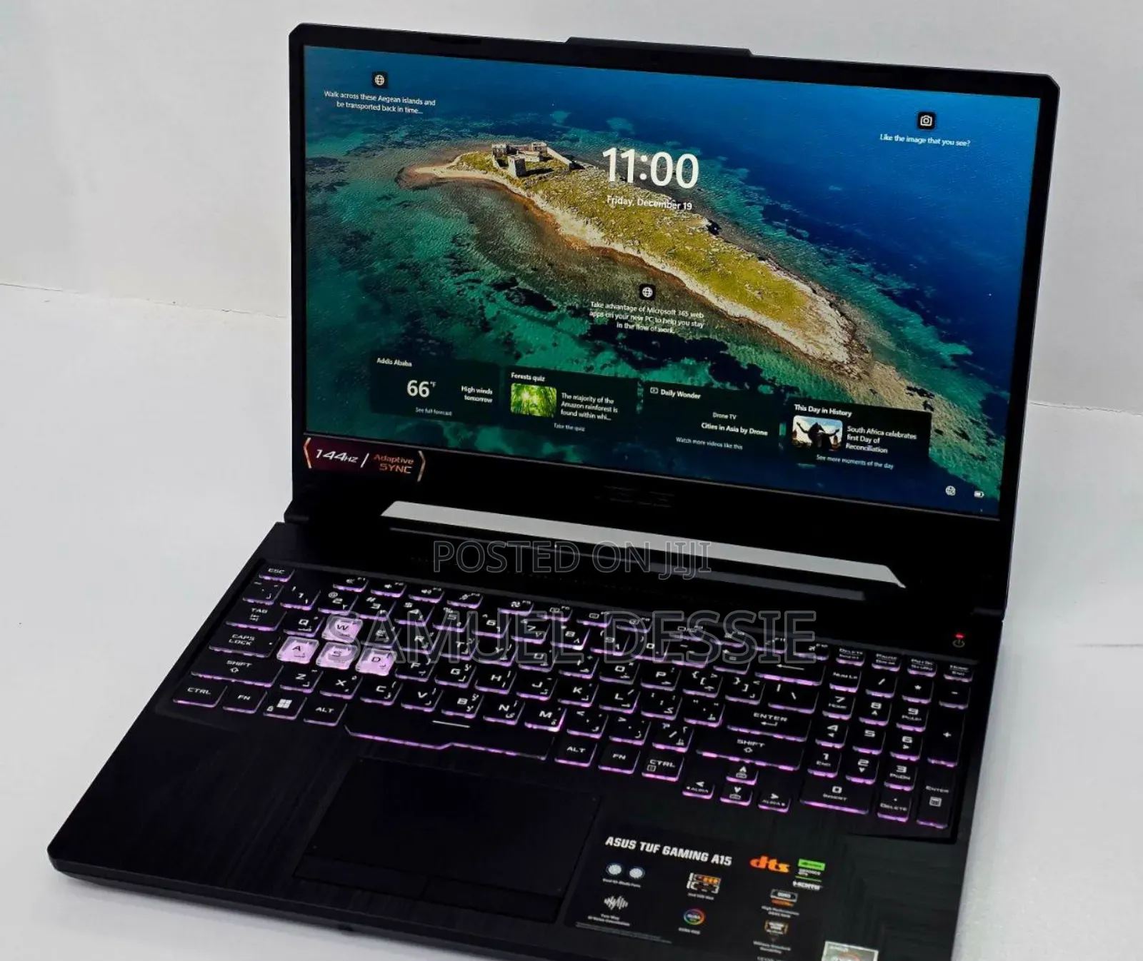 New Laptop Asus TUF Gaming A15 16GB AMD Ryzen 7 SSD 512GB