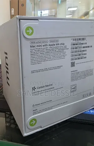 New Desktop Computer Apple Mac Mini M4 16GB Apple M4 SSD 256GB