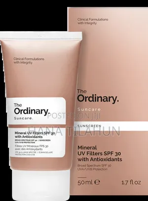 Photo - The Ordinary Mineral Uv Filters SPF 30 With Antioxidants