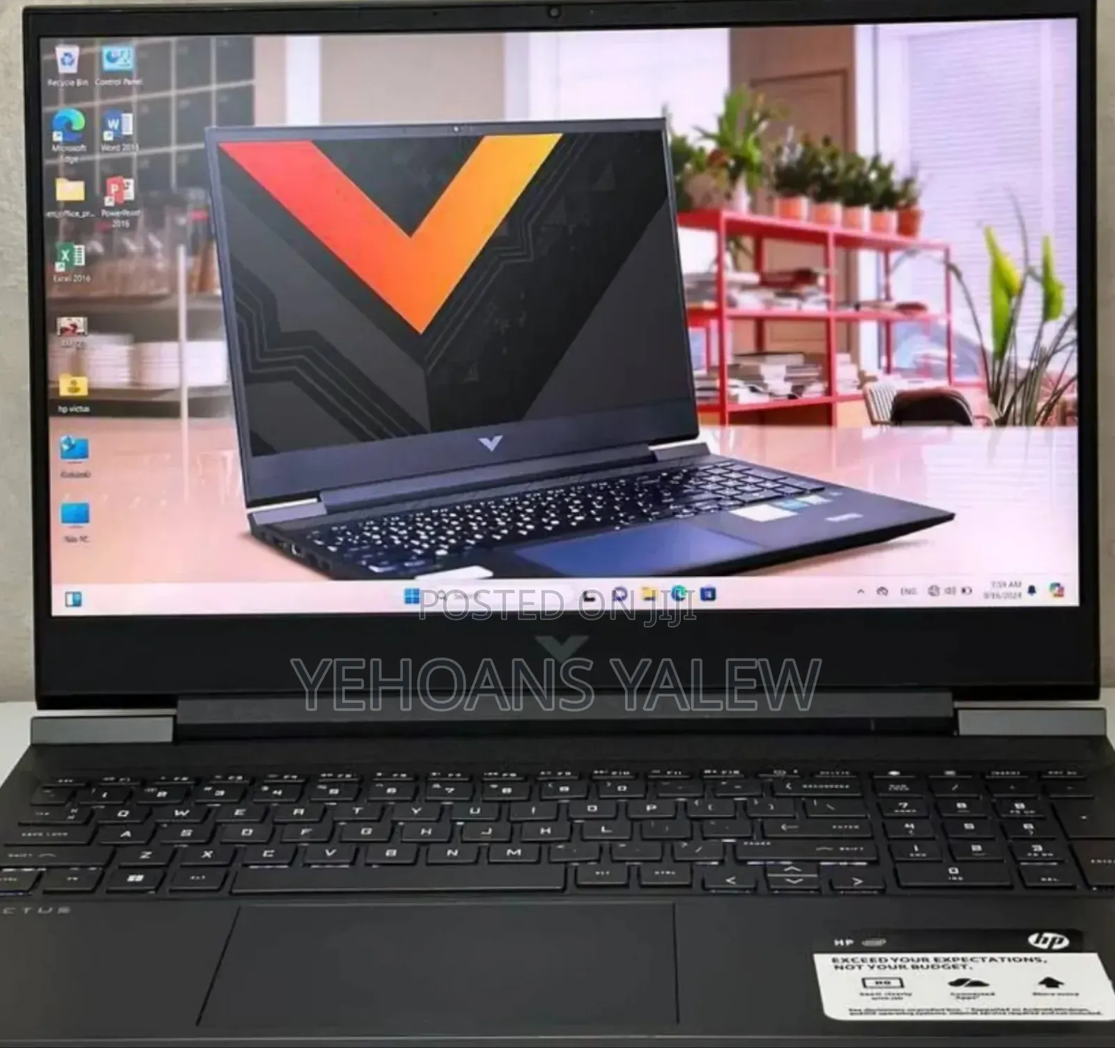 New Laptop HP Victus 16 16GB Intel Core i7 SSD 512GB