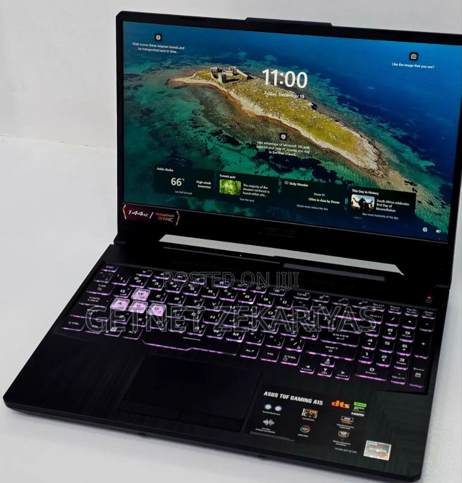 New Laptop Asus TUF Gaming A15 16GB AMD Ryzen 7 SSD 512GB