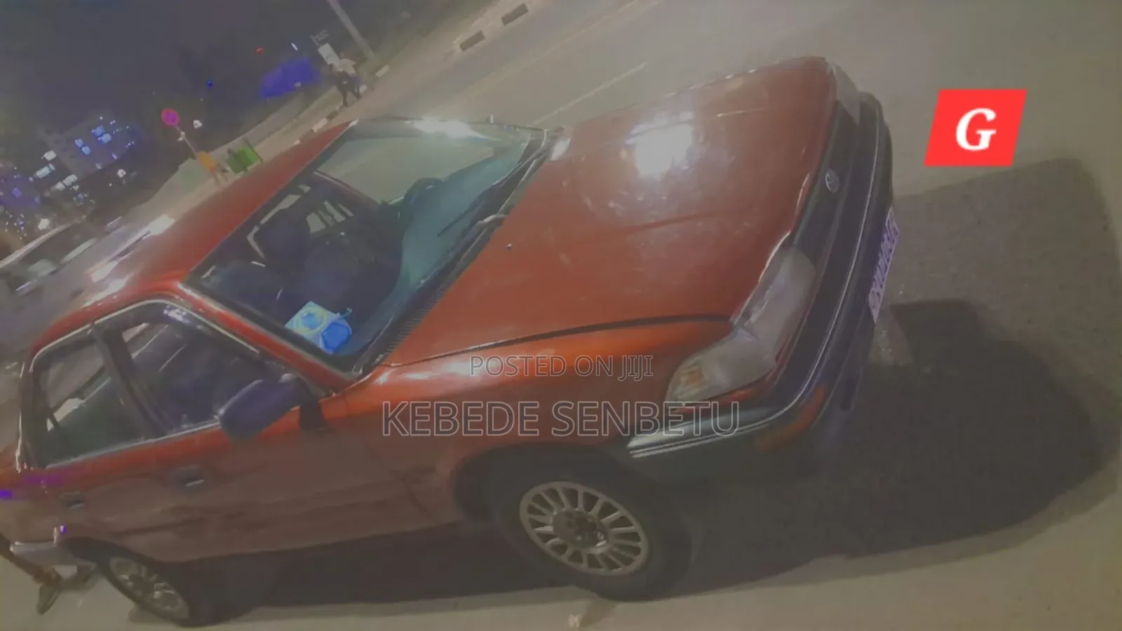 Toyota Corolla Sedan 1992 Burgundy