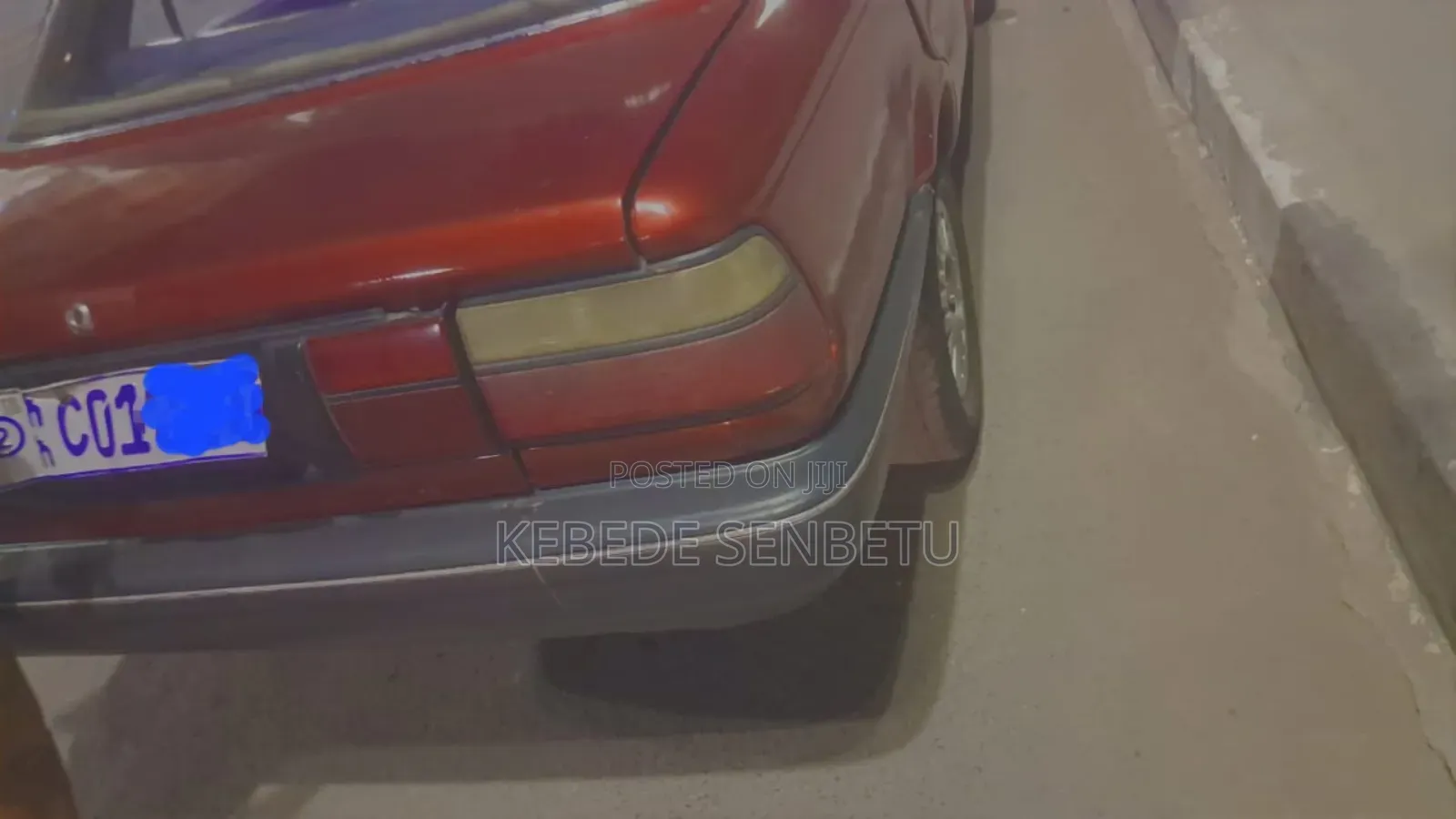 Toyota Corolla Sedan 1992 Burgundy