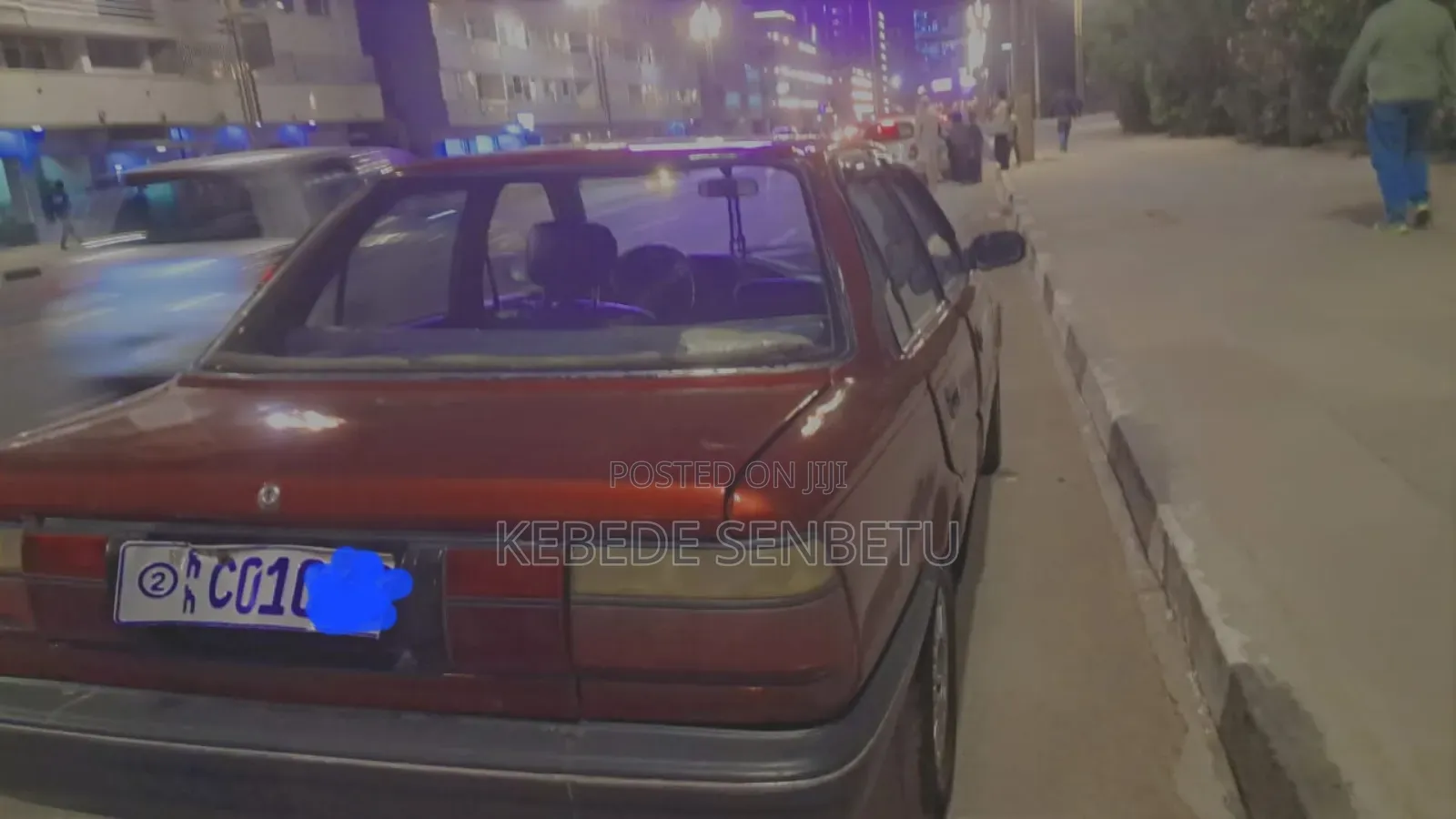 Toyota Corolla Sedan 1992 Burgundy