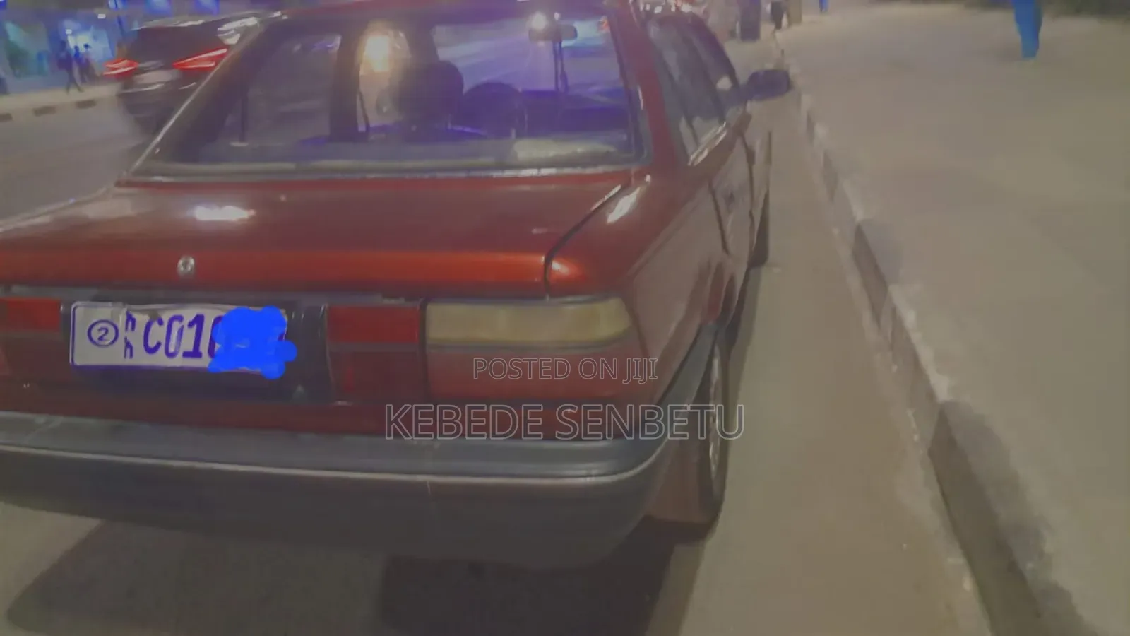 Toyota Corolla Sedan 1992 Burgundy