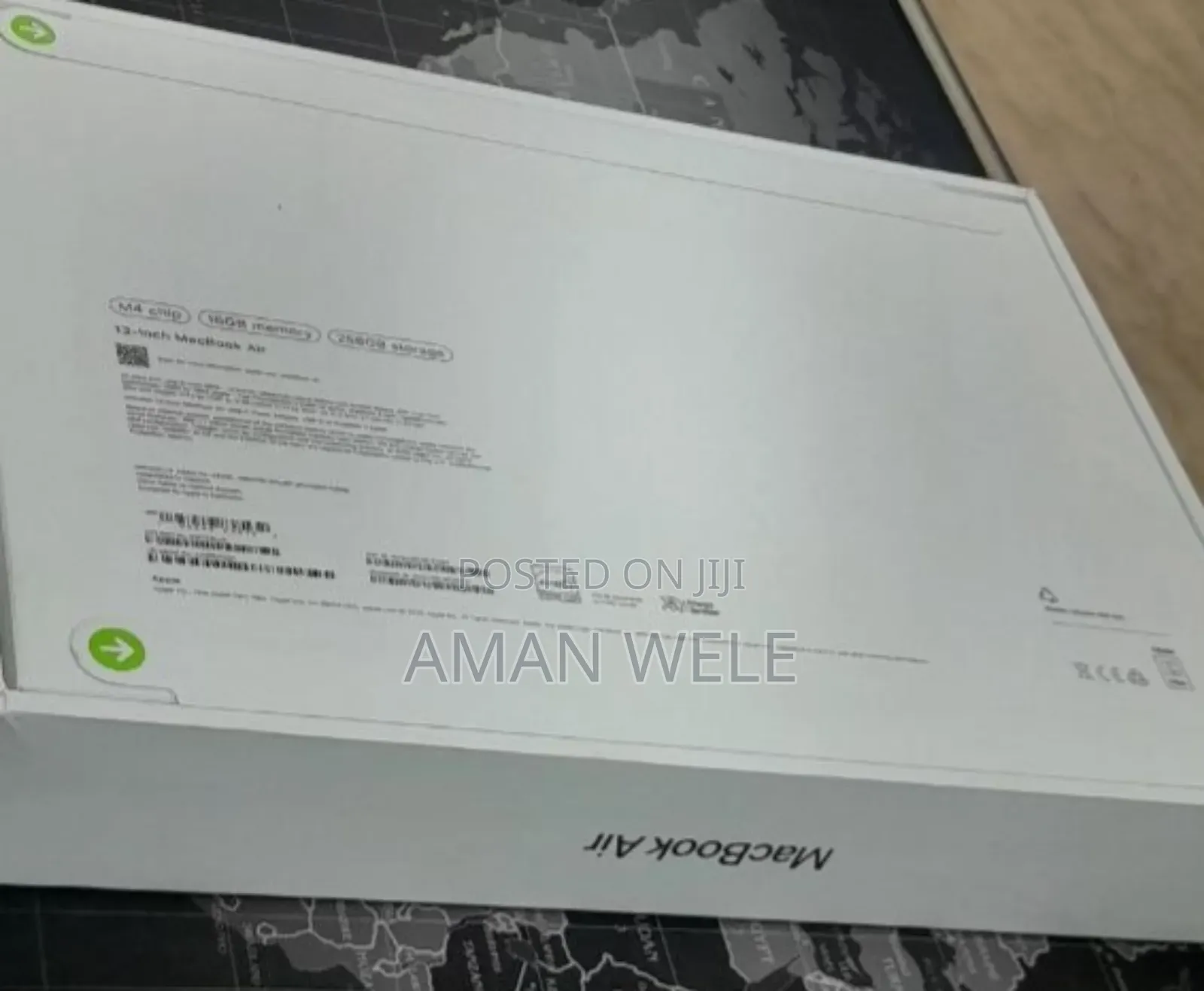 New Laptop Apple MacBook Air 2025 M4 13-Inch 16GB Apple M4 SSD 256GB