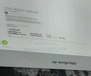 New Laptop Apple MacBook Air 2022 M2 16GB Apple M4 SSD 256GB