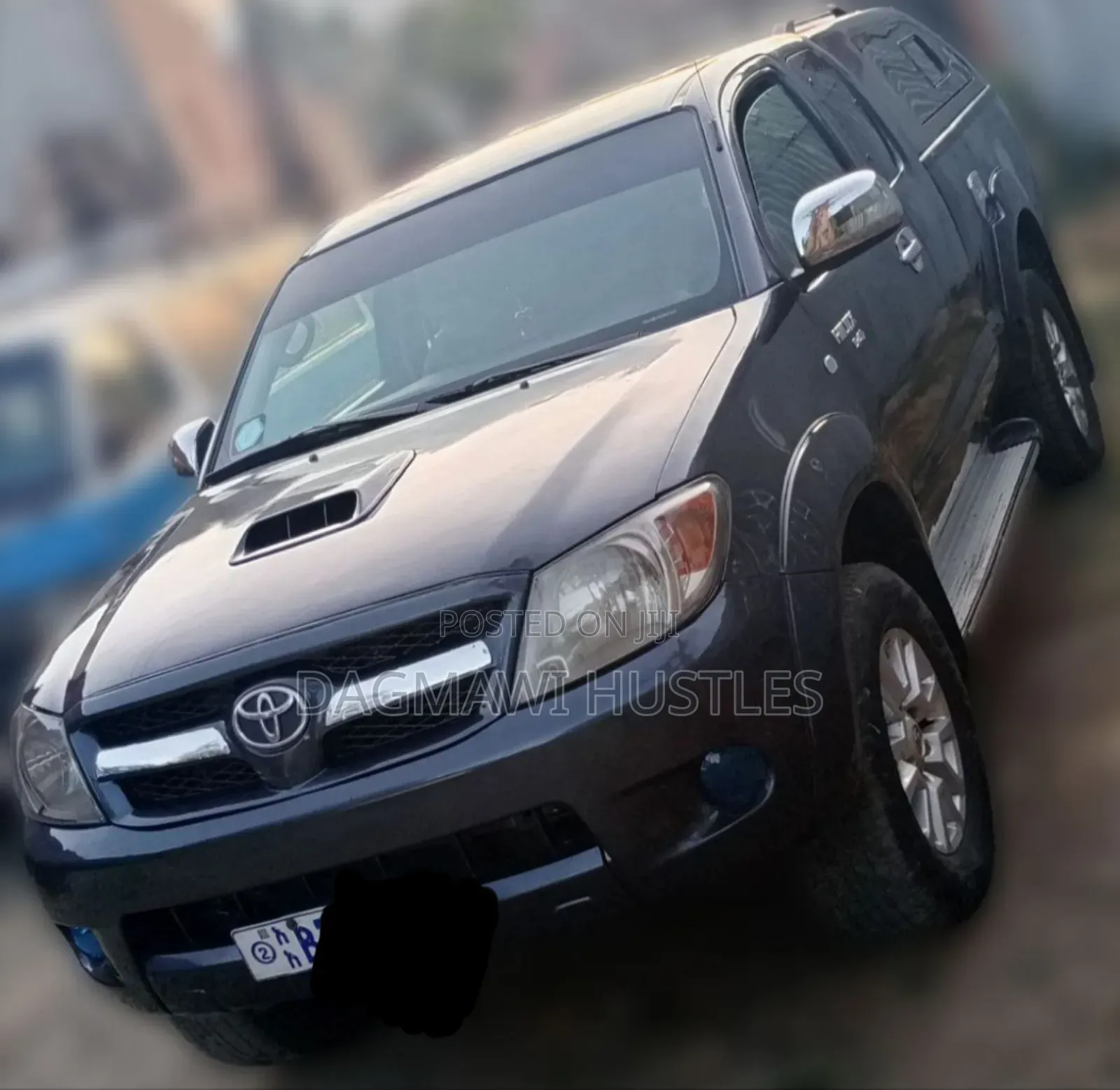 Toyota Hilux 2.5 D-4D Extra Cab 2008 Gray