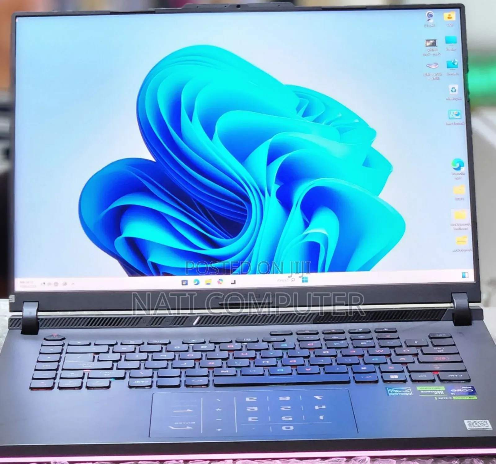 New Laptop Asus ROG Strix G16 G614 16GB Intel Core I9 SSD 1T