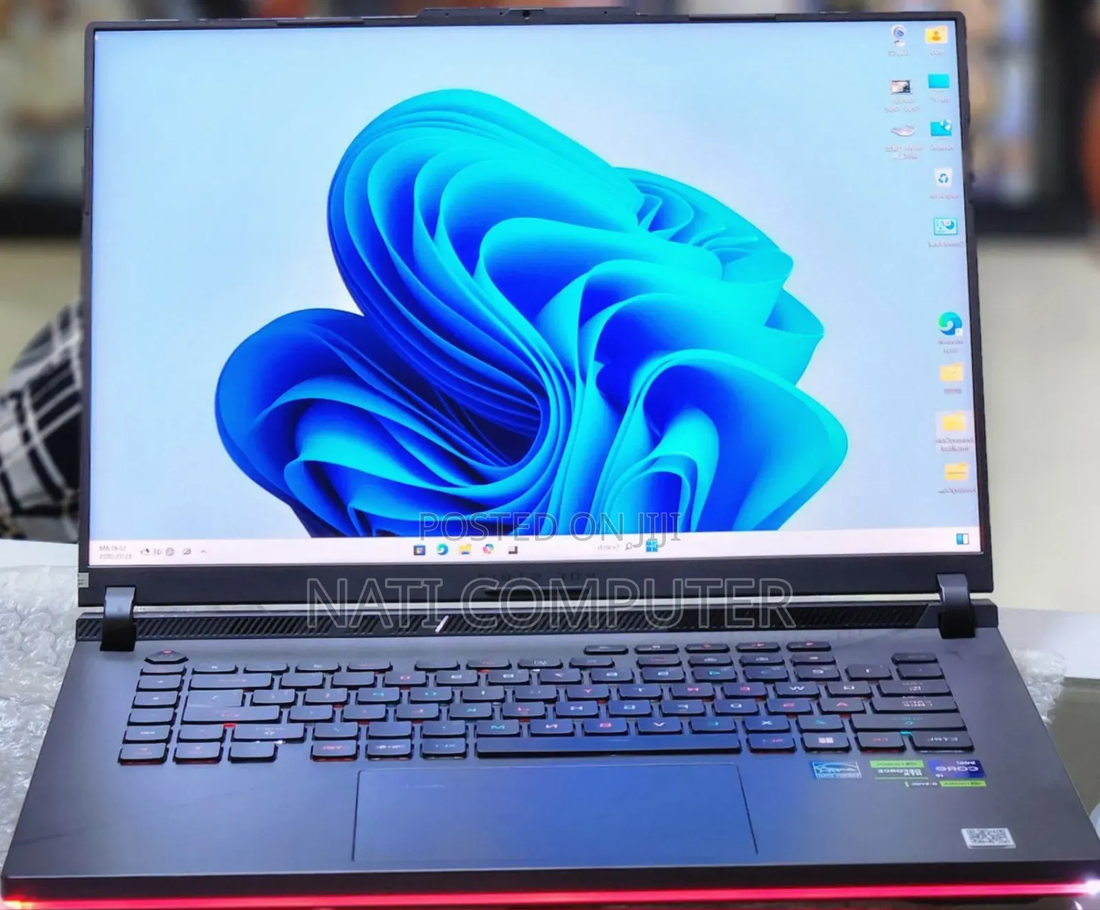 New Laptop Asus ROG Strix G16 G614 16GB Intel Core I9 SSD 1T