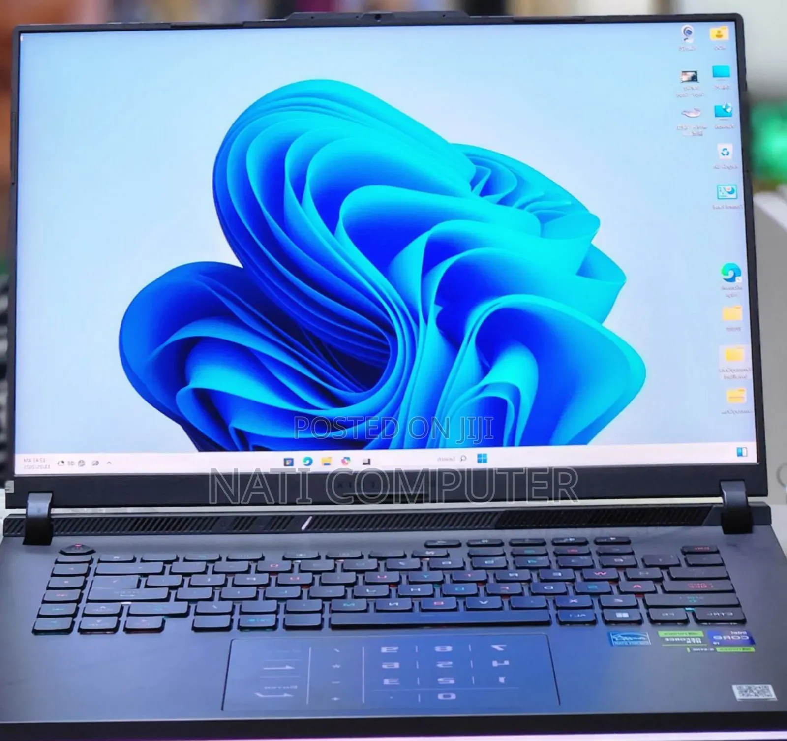 New Laptop Asus ROG Strix G16 G614 16GB Intel Core I9 SSD 1T