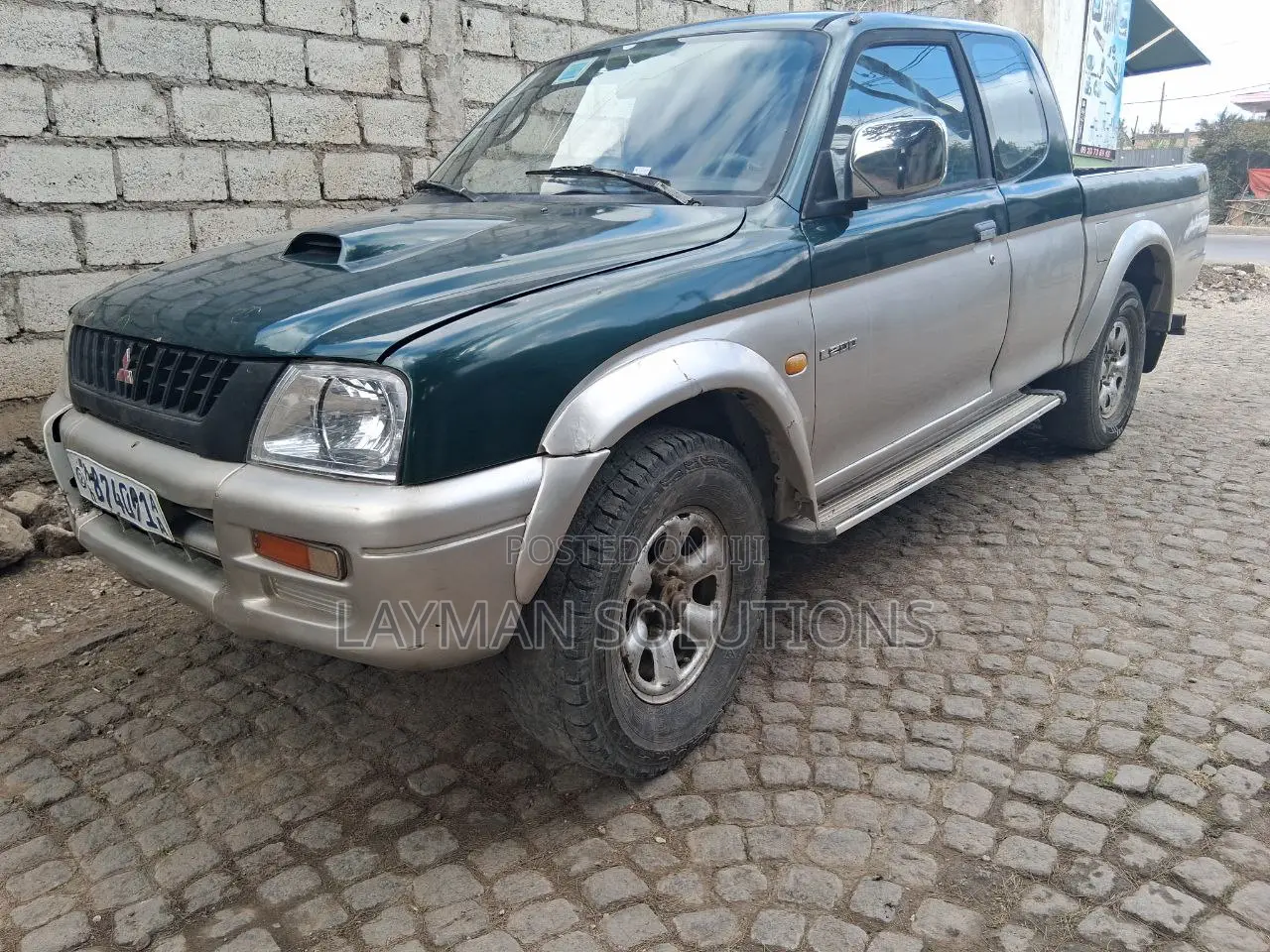 Mitsubishi L200 Club Cab 2.4 4WD 2001 Green