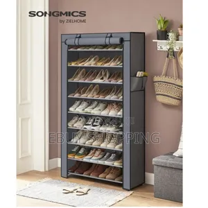 Photo - Sleek Sturdy Zip-Door Shoe Cabinet