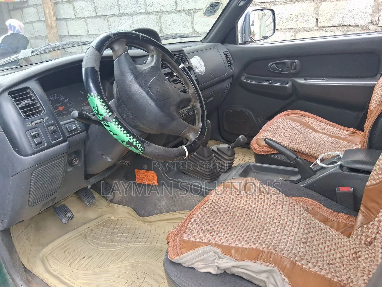 Mitsubishi L200 Club Cab 2.4 4WD 2001 Green