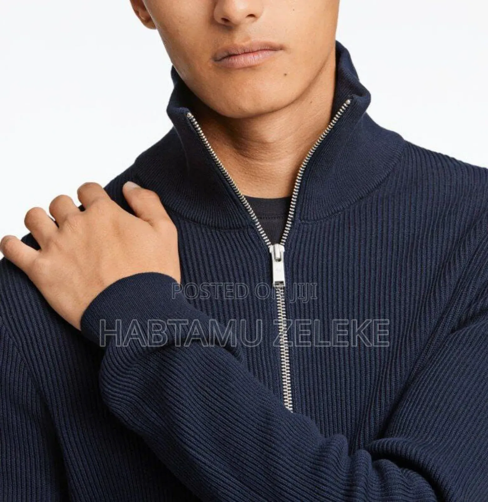 Cardigan Orginal Men's Zip Sweater England