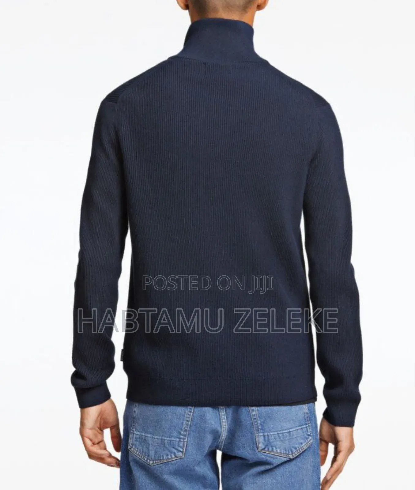 Cardigan Orginal Men's Zip Sweater England