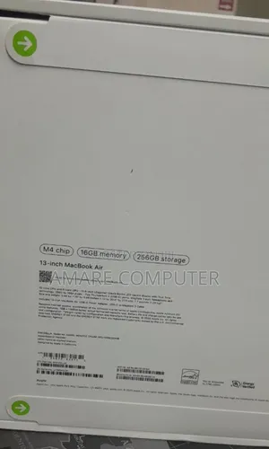 New Laptop Apple MacBook Air 2025 M4 13-Inch 16GB Apple M4 SSD 256GB