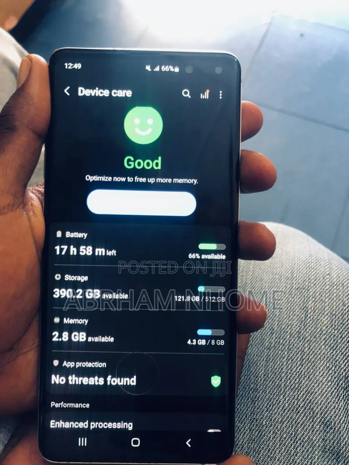 Samsung Galaxy S10 5G 512 GB Blue