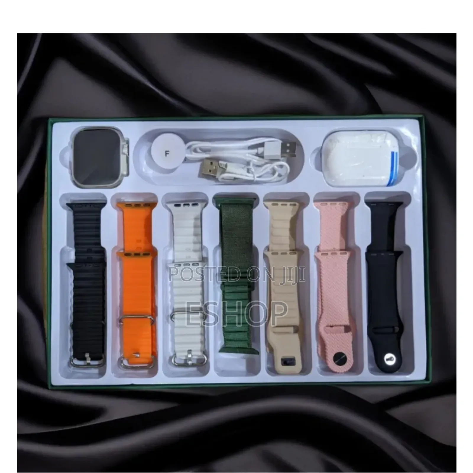 Elevate Your Day: Smartwatch With Temperature Heart Rate Tracking