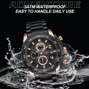 Photo - Naviforce 8047 Ch - Black Rose for Men's Watch