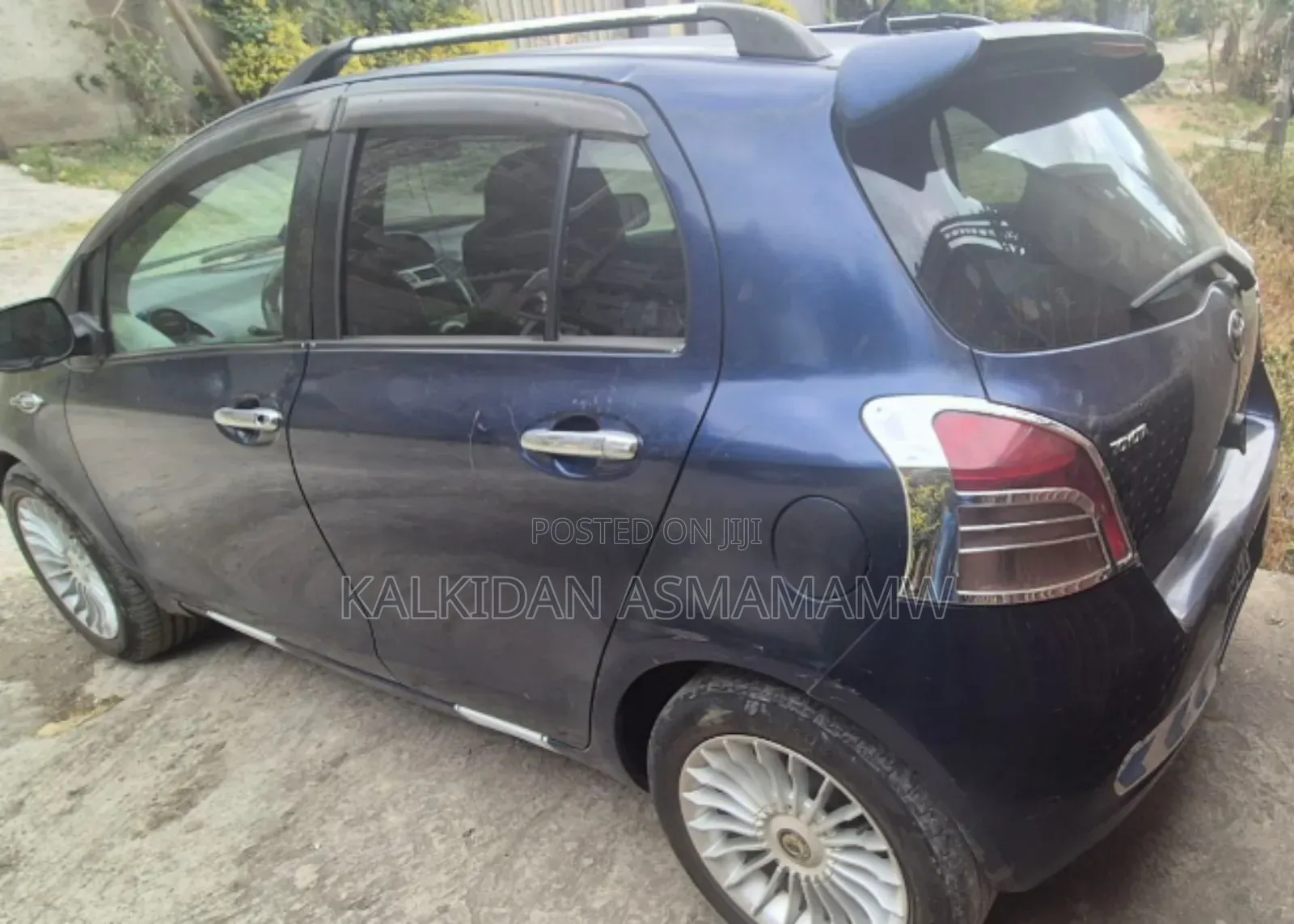 Toyota Yaris 2007 Blue