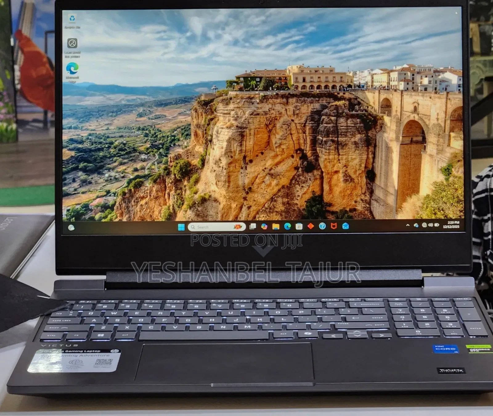 New Laptop HP Victus 15 8GB Intel Core I5 SSD 512GB