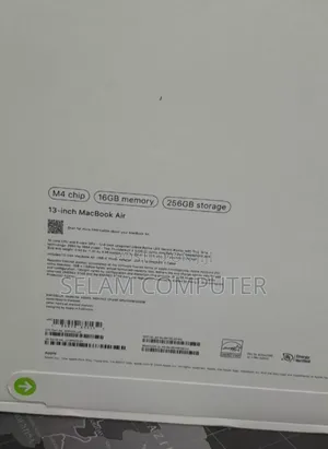 Photo - New Laptop Apple MacBook Air 16GB Apple M4 SSD 256GB