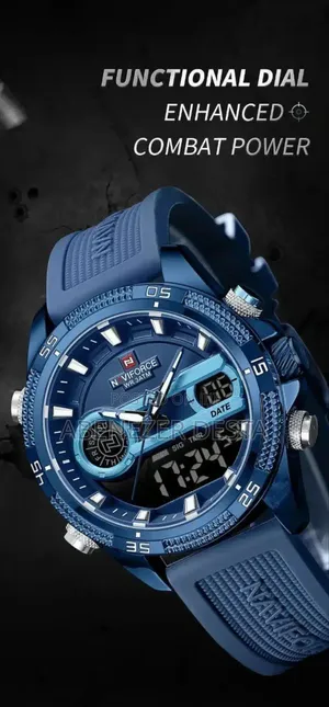 Naviforce Men's Watches Digital Analog Quartz for Men Watches