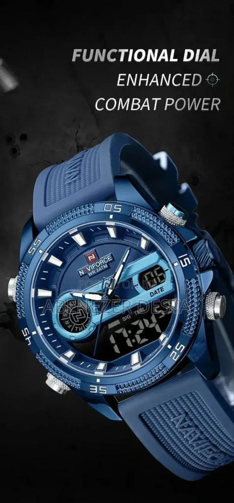 Naviforce Men's Watches Digital Analog Quartz for Men Watches