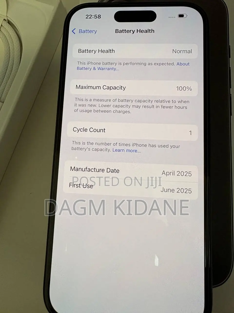 New Apple iPhone 16 128 GB Black