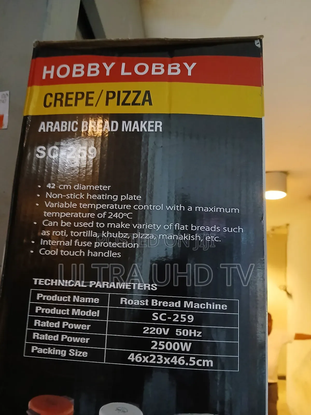 Hobby Lobby Crepe/Pizza Arabic Bread Maker