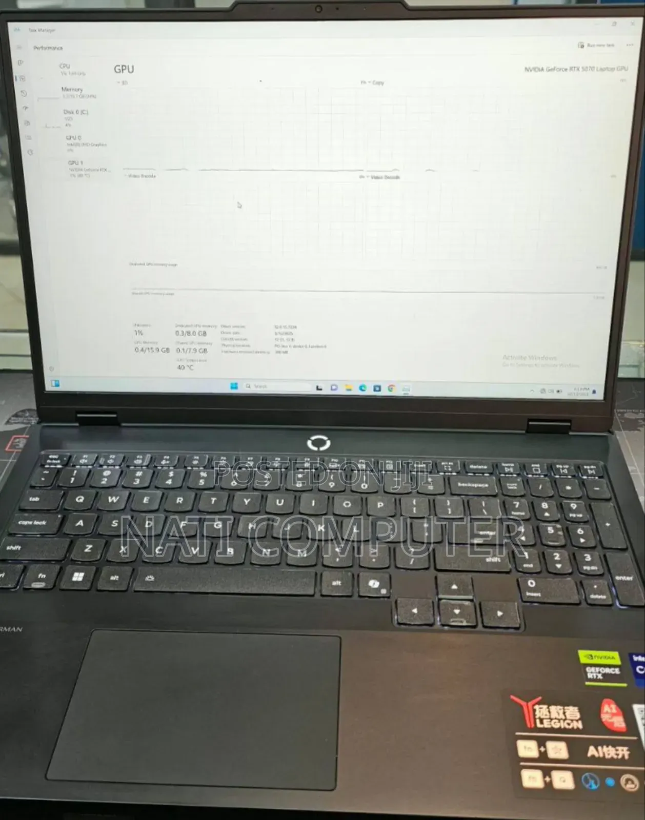 New Lenovo Legion Y7000P IRX9 Gaming Laptop 16GB Intel Core I9 SSD 1T