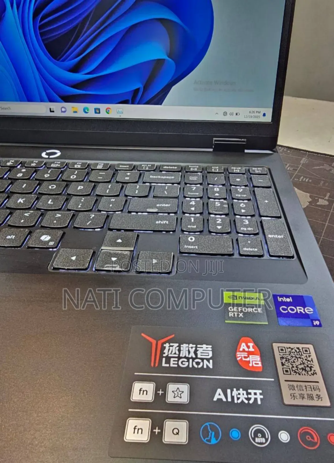 New Lenovo Legion Y7000P IRX9 Gaming Laptop 16GB Intel Core I9 SSD 1T