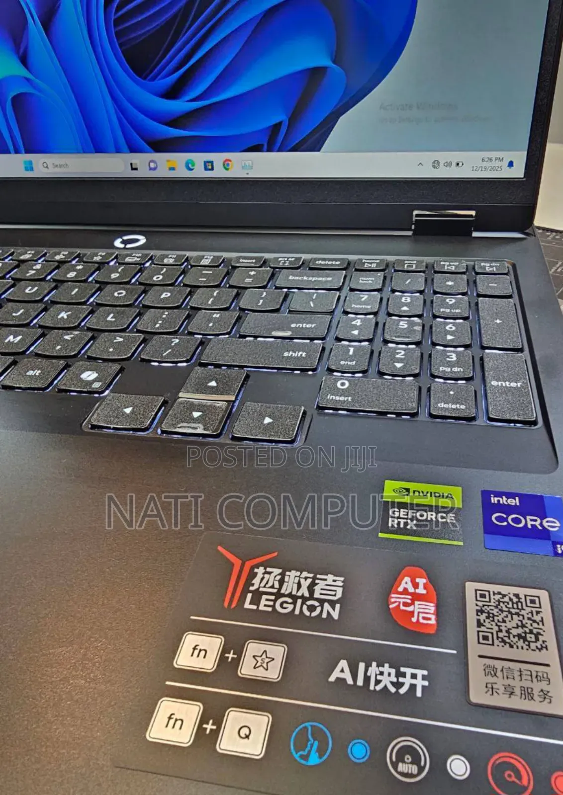 New Lenovo Legion Y7000P IRX9 Gaming Laptop 16GB Intel Core I9 SSD 1T