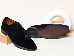 Men Suede Leather Lightweight Derby’S