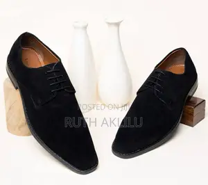 Photo - Men Suede Leather Lightweight Derby’S